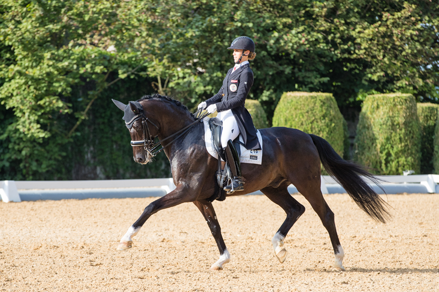 69,870% für Karoline Valenta und Valenta’s Diego im CDI4* Grand Prix von Achleiten. © Michael Rzepa