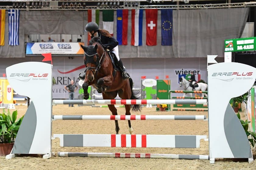 Laura Furtner vom RC St. Pölten-Hart siegte im Erreplus Amateurcup 2023. © HORSIc.com